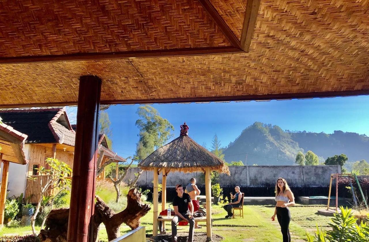 D'Yoga Bamboo House Hotel Kintamani Exterior foto