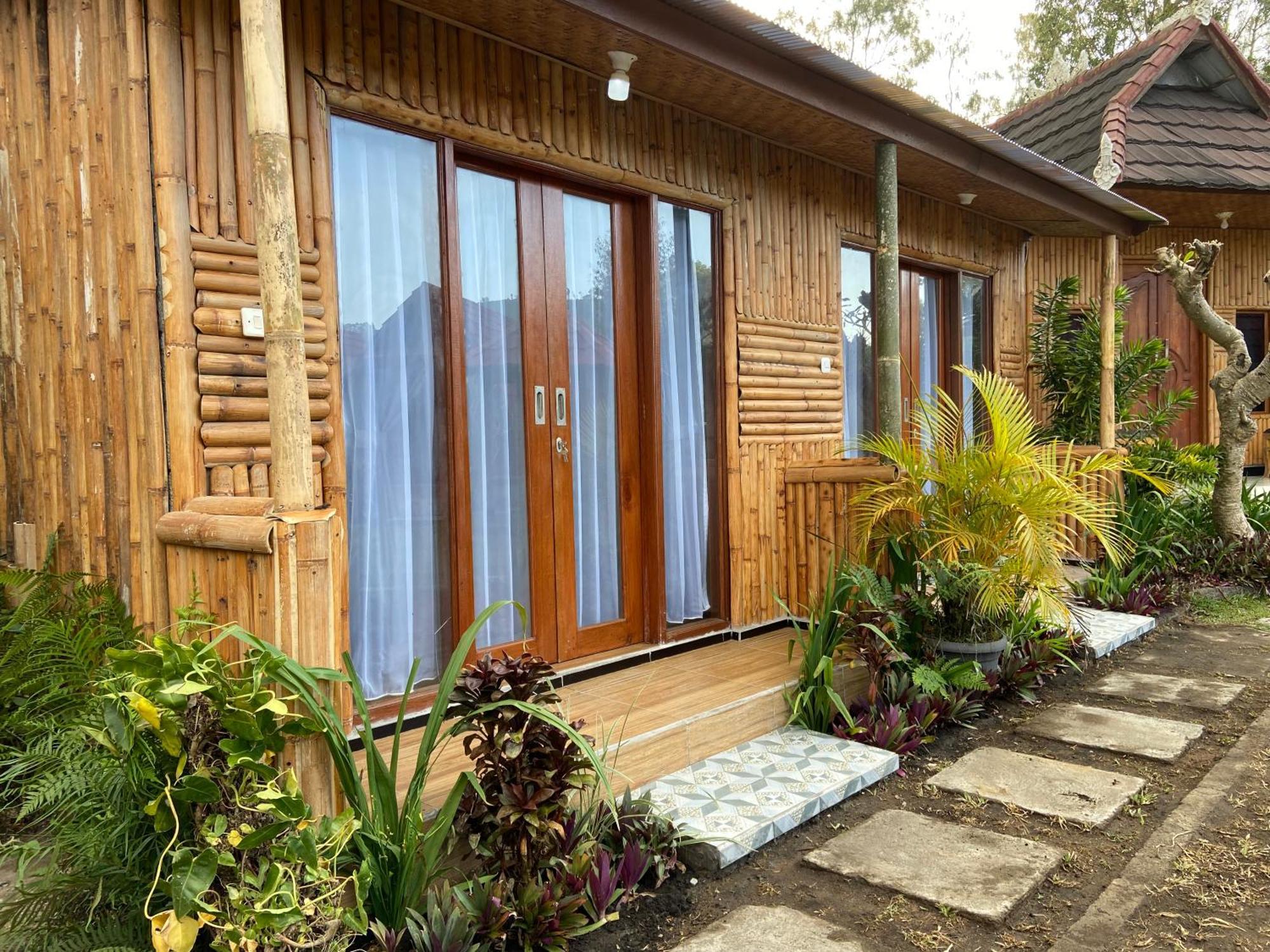 D'Yoga Bamboo House Hotel Kintamani Exterior foto
