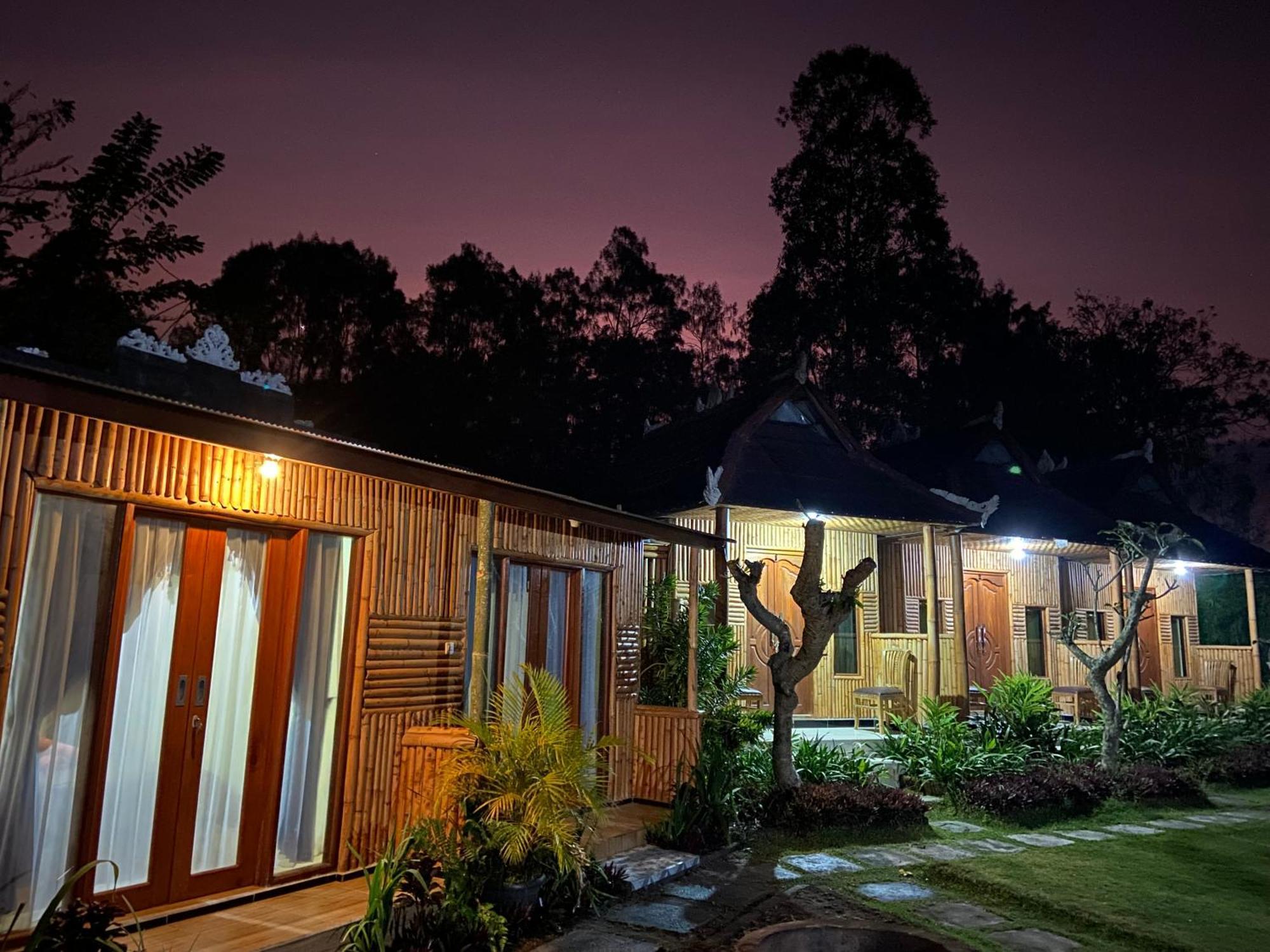 D'Yoga Bamboo House Hotel Kintamani Exterior foto