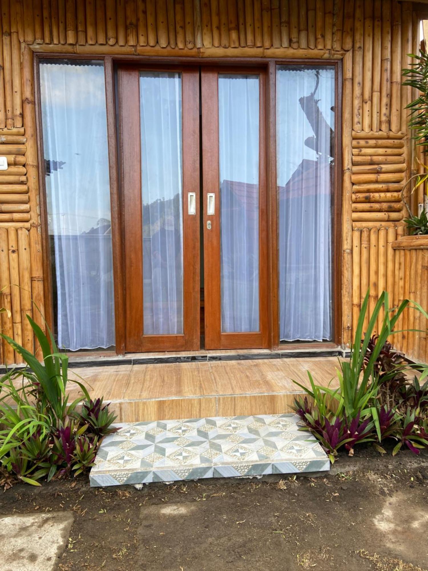 D'Yoga Bamboo House Hotel Kintamani Exterior foto