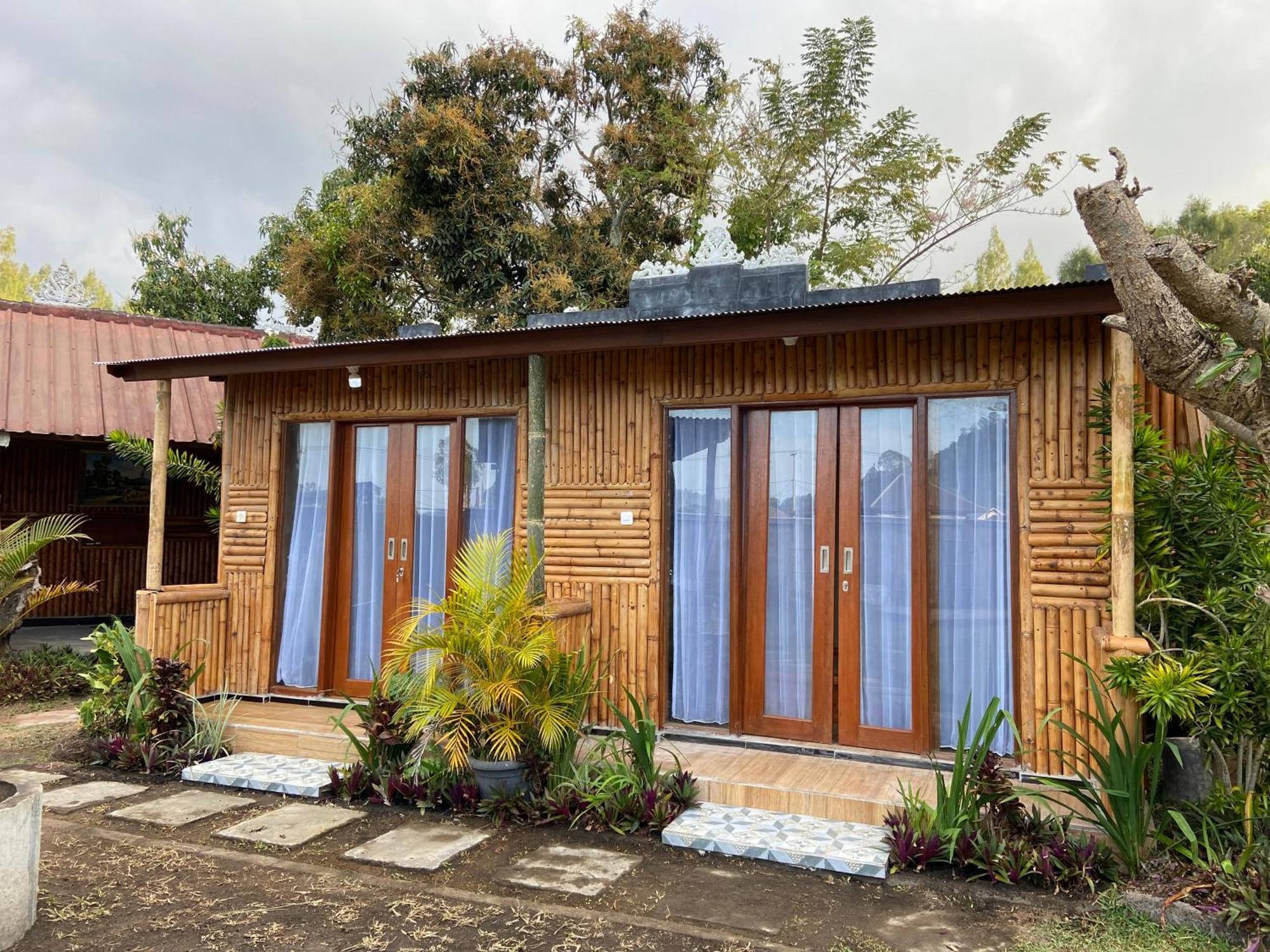 D'Yoga Bamboo House Hotel Kintamani Exterior foto