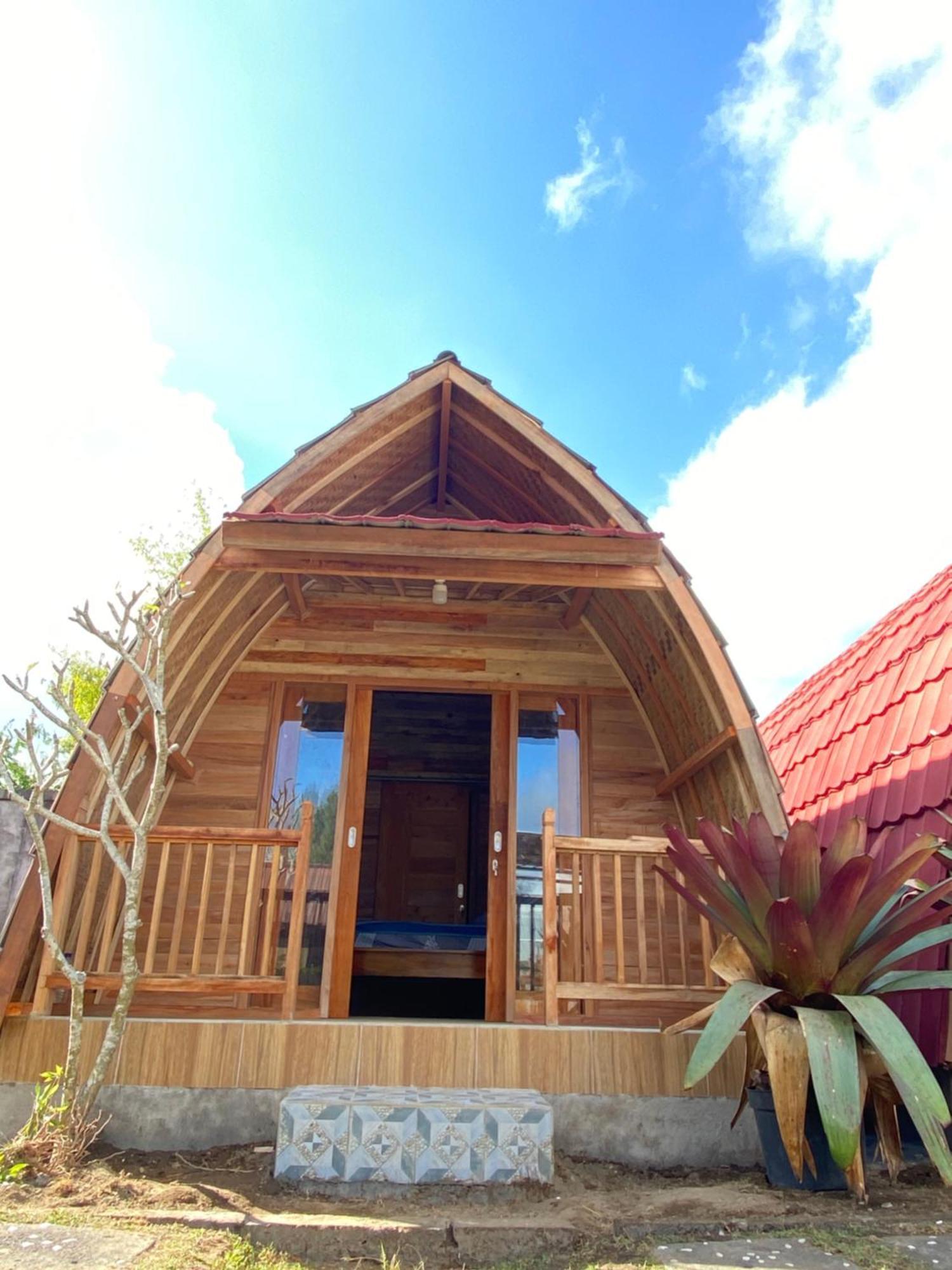 D'Yoga Bamboo House Hotel Kintamani Exterior foto