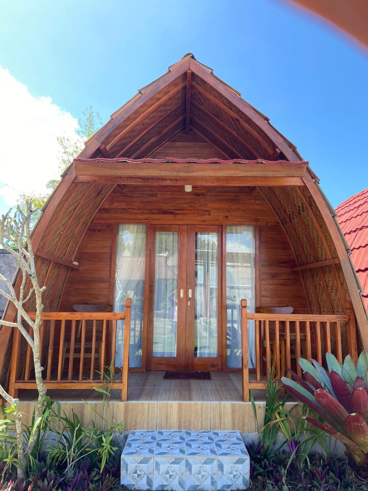 D'Yoga Bamboo House Hotel Kintamani Exterior foto
