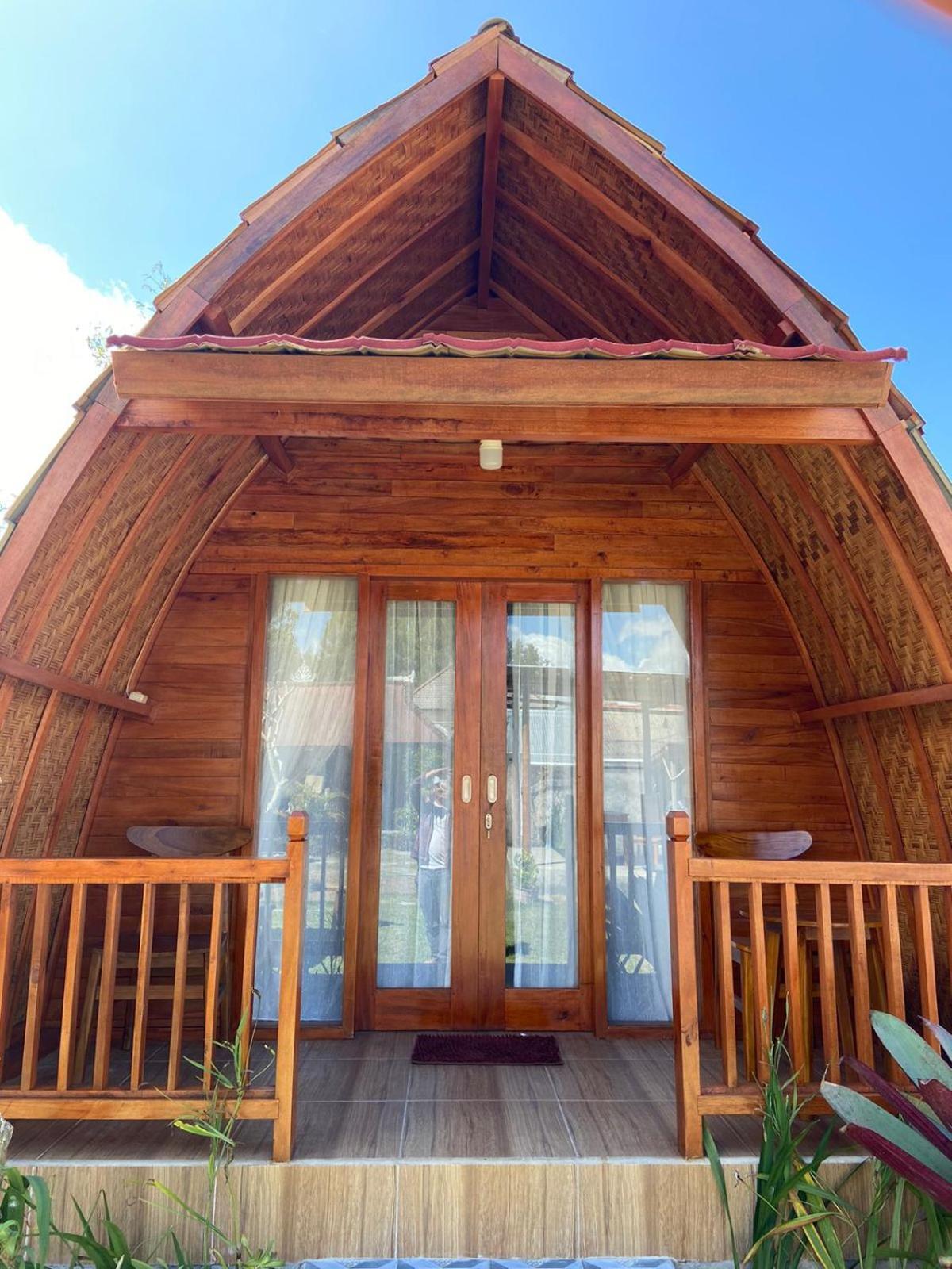 D'Yoga Bamboo House Hotel Kintamani Exterior foto